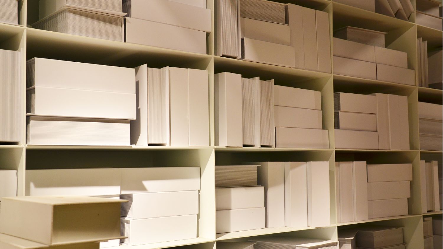 Shelf of files and folders image