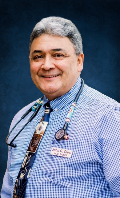 Rev. Chief John Glenn Creel, MD, FAAFP
